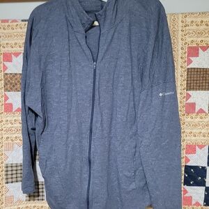 Columbia Womens Cades Cove Blue Heather Lightweight